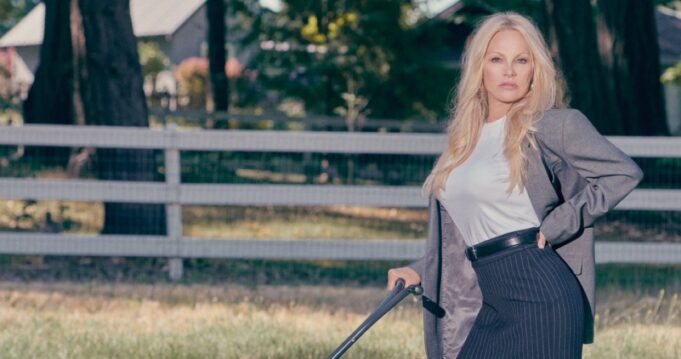 Pamela Anderson’s Aritzia Fall 2023 Campaign Heads Outdoors