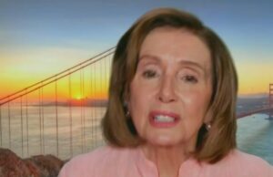 Nancy Pelosi Says Trump Is Scared