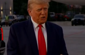 Trump Throws A Tantrum As He Flees Georgia After Being Booked