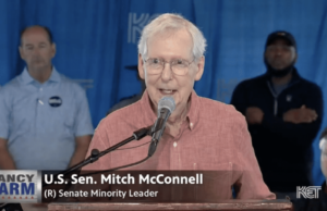 MUST SEE: Mitch McConnell Endures 5-Minute Heckling During Speech: ‘Retire’ and ‘Ditch Mitch’ Chants Overpower the Senator’s Address (VIDEO) | The Gateway Pundit