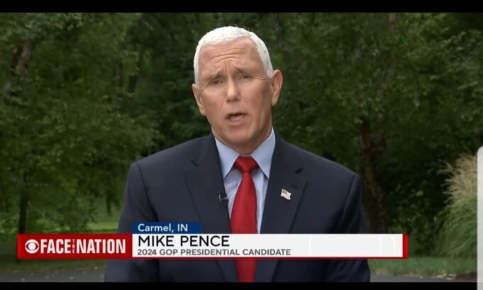 Mike Pence Says He Remains “Confident” That Trump Will Not Be the Republican Nominee (VIDEO) | The Gateway Pundit
