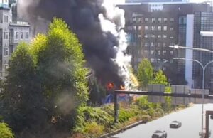 Another Day, Another Fire at a Homeless Camp in Seattle (VIDEO) | The Gateway Pundit