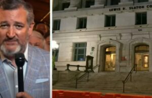 Ted Cruz Claims Democrats Don’t Believe In Democracy After Trump Indicted For Trying To Destroy Democracy