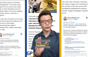 Victor Reacts: 12-Year-Old Kicked Out of Class Over Gadsden Flag (VIDEO) | The Gateway Pundit