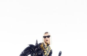 Versace Jeans Couture Fall 2023: Biker Chic Style