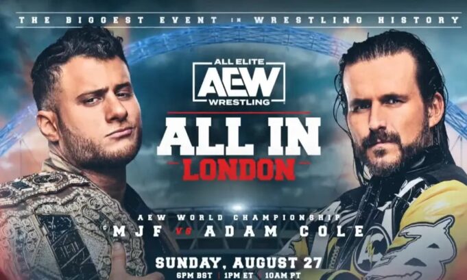 How to watch AEW All In at Wembley Stadium for free: Live stream, card and start time