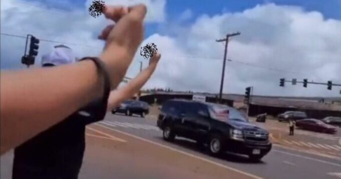 Maui Residents Salute Joe Biden With Growing Fury Over Government Failure | The Gateway Pundit