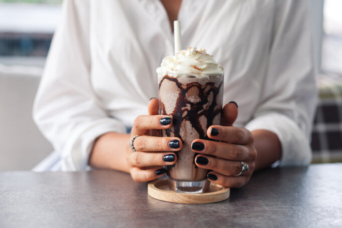 Gut-Healthy Coffee Peanut Butter Smoothie Recipe