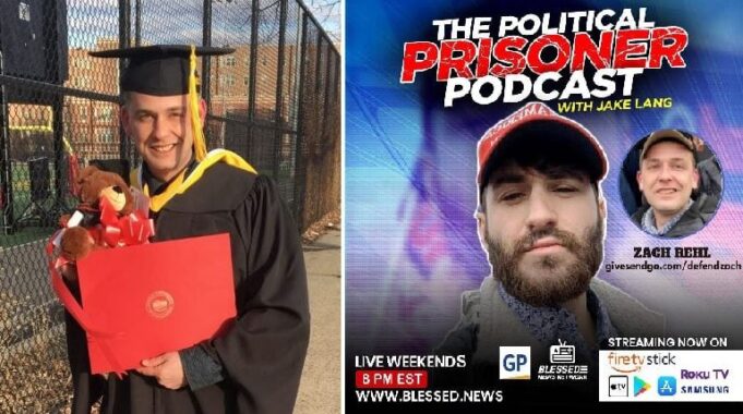 ProudBoy Zach Rehl Speaks Out on Fed Prosecutors’ Inhumane 30-YR Jan 6 Prison Sentence Recommendation LIVE from Prison on Jake Lang’s Political Prisoner Podcast – With a Special Plea from Zach | The Gateway Pundit