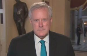 Mark Meadows Goes Full Nazi And Suggests He Was Following Trump’s Orders