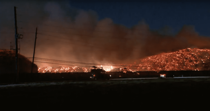 Large Mulch Fire Breaks Out in Houston, Texas (VIDEO) | The Gateway Pundit