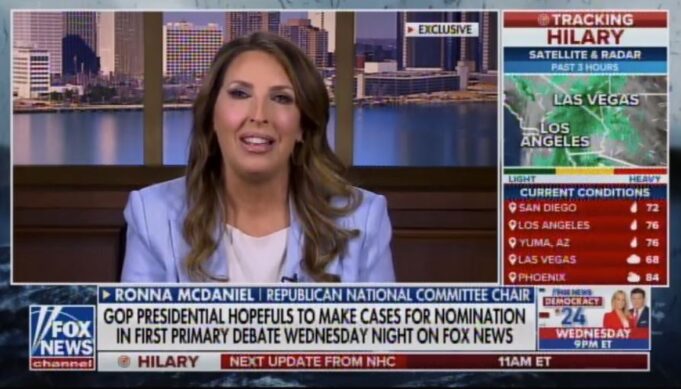 Ronna McDaniel Says She Still Hopes Donald Trump Will Attend GOP Debate This Week So FOX News Can Attack Him – Sorry Ronna, That Ship Has Sailed (VIDEO) | The Gateway Pundit