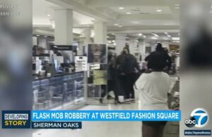 9 Masked Smash-And-Grab Thieves Ransack Macy’s In Los Angeles, Shove Stolen Merchandise in Trashbags (VIDEO) | The Gateway Pundit