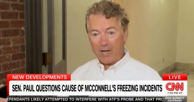 Senator Rand Paul Not Buying Capitol Doctor’s Explanation For Mitch McConnell’s ‘Freezing’ Episodes (VIDEO) | The Gateway Pundit