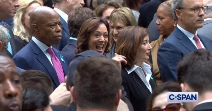 Kamala Harris Smiles and Giggles at 9/11 Memorial Ceremony as Biden Heads to Alaska (VIDEO) | The Gateway Pundit