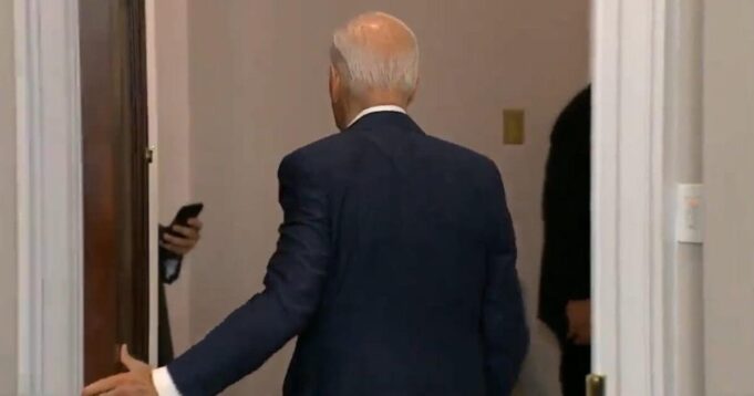 “Should Hunter Get a Pardon?” – Biden Walks Away and Shuts Door on Reporter Asking Questions About Hunter Indictment (VIDEO) | The Gateway Pundit