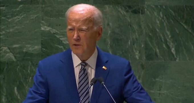 HE’S SHOT: Biden Incoherently Mumbles After Brain Freeze During Speech at UN General Assembly (VIDEO) | The Gateway Pundit
