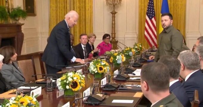 Biden Says “No Alternative” But For Congress to Support Ukraine Aid During Meeting with Zelensky (VIDEO) | The Gateway Pundit
