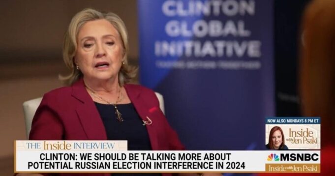 Bitter Loser Hillary Clinton Attacks Trump, Pushes Russia Collusion Hoax Again (VIDEO) | The Gateway Pundit