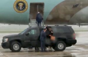 Biden Lumbers Up Shorter Staircase After Report Reveals Secret Mission to Keep Joe From Falling Down (VIDEO) | The Gateway Pundit