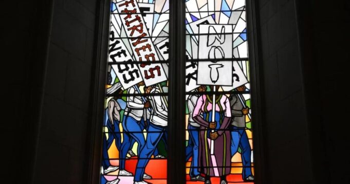 National Cathedral Installs ‘Racial Justice’ Themed Stained-Glass Windows | The Gateway Pundit
