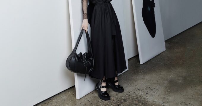 Charles & Keith x Henn Kim All-Black Collaboration