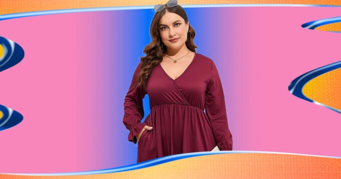 24 Amazon Plus-Size Dresses For All Your Fall Festivities