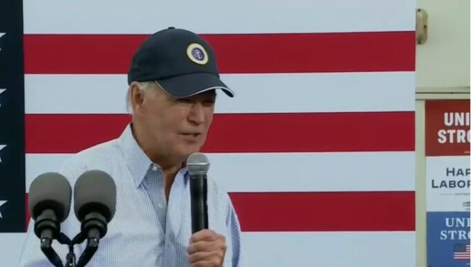 Biden Blasts Trump In Labor Day Speech