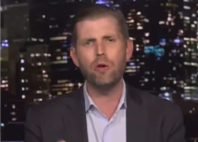 Eric Trump Responds To Getting Nailed For Fraud With More Fraud