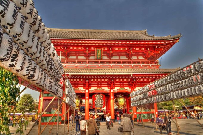 Asakusa Kannon is the Biggest Buddhist Temple in Tokyo and a Top Attraction