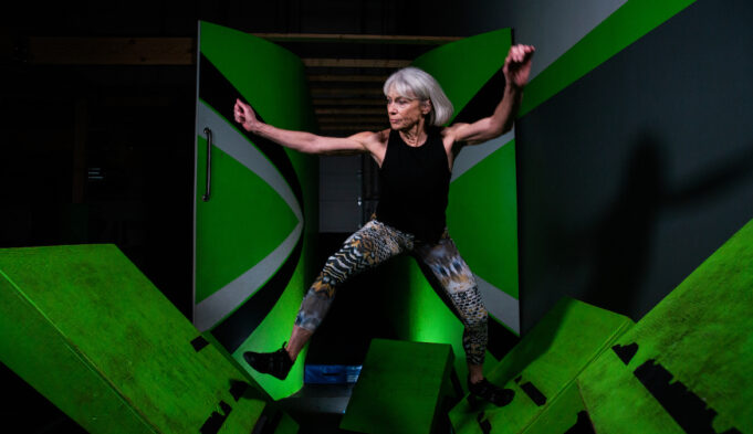 Ginny MacColl, Oldest Competitive Ninja, on Her Core Workout