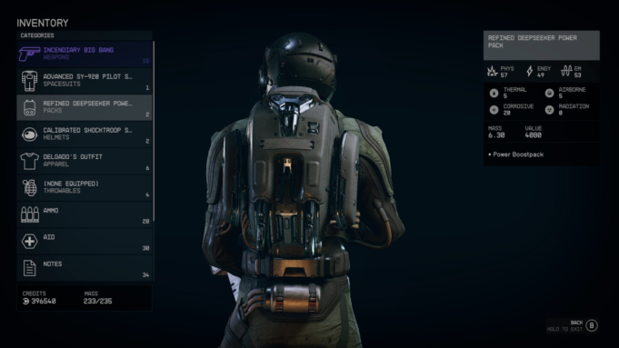 How to use the Boost Pack in Starfield