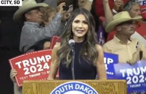 South Dakota Governor Kristi Noem Endorses Trump for 2024 at Rally (VIDEO) | The Gateway Pundit