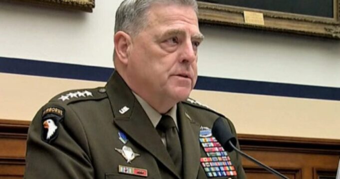 Treasonous Rat General Mark Milley Will Step Down as Joint Chiefs Chair | The Gateway Pundit