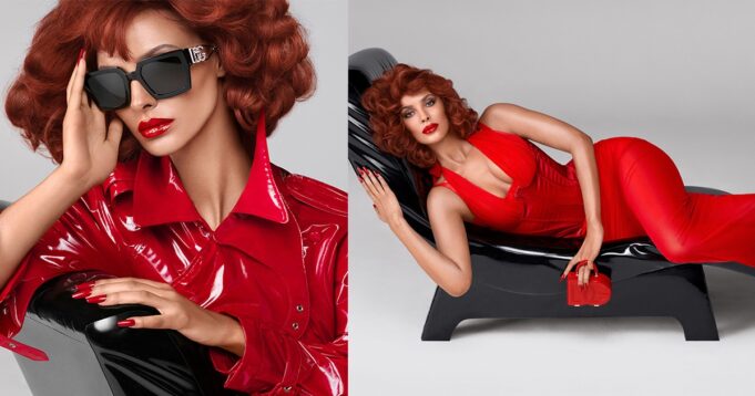 Maya Jama is Red Hot in Dolce & Gabbana Fall 2023 Ads