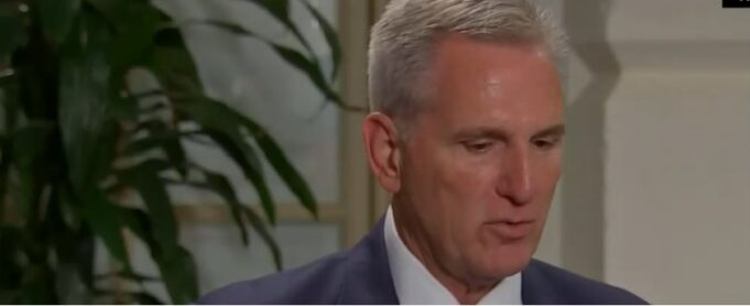 Kevin McCarthy Blames Nancy Pelosi For His Biden Impeachment Failure