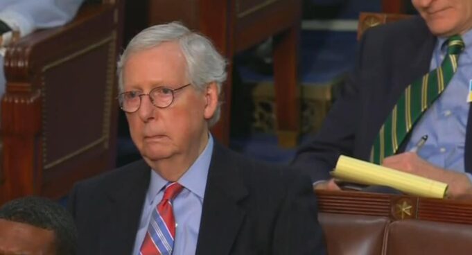 Mitch McConnell Ignored Mitt Romney’s Warning about Threats to the Capitol on 1/6