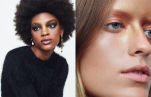 Theresa & Kay Model Rabanne Beauty for Marie Claire France