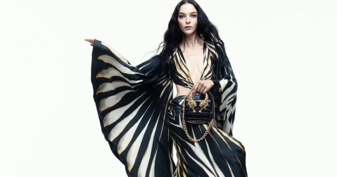 Roberto Cavalli Fall 2023 Campaign: Southwestern Glam