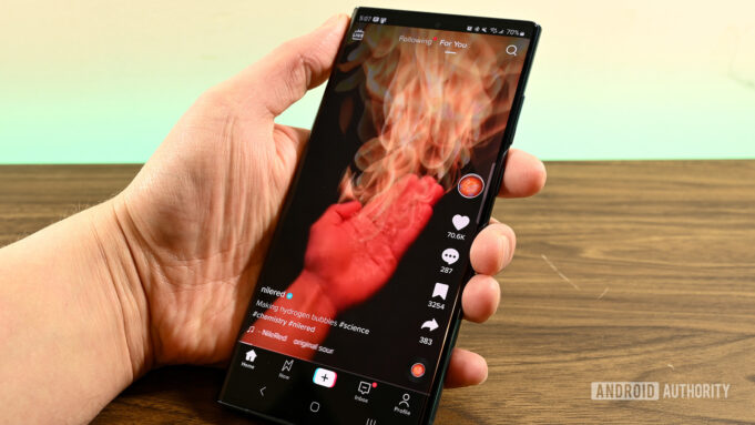 What does Nudge mean on TikTok?