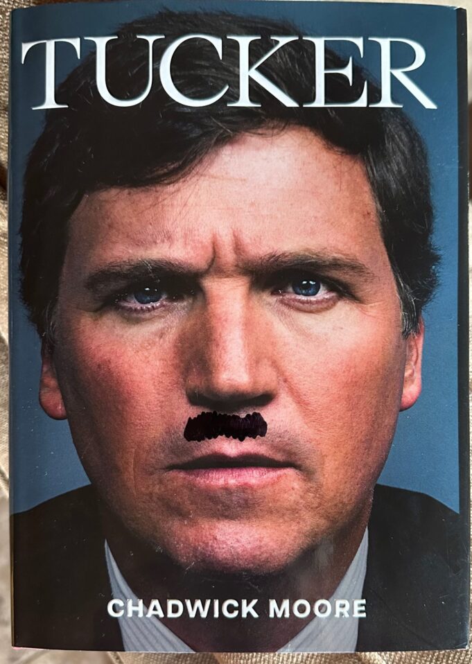 Customer Receives Defaced Tucker Carlson Book from Amazon | The Gateway Pundit