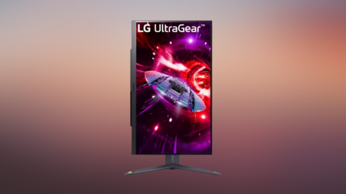 LG’s rotating gaming monitor is now going dirt cheap