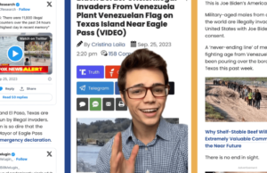 Victor Reacts: Invasion at the Border! Illegals Plant Foreign Flag on Texas Soil! (VIDEO) | The Gateway Pundit