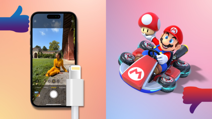 Apple ditches Lightning as Nintendo says no new content for Mario Kart Tour