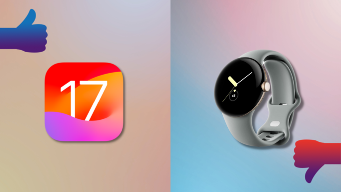 iOS 17 hits iPhones as Google turns down Pixel Watch repairs