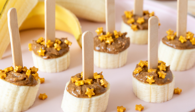 Gut Healthy 3-Ingredient Almond Butter Banana Snack