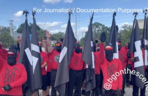 So-Called Neo-Nazi Groups ‘Blood Tribe’ and ‘Goyim Defense League’ Chants ‘Heil Hitler’ and Display Swastika Flags While Marching in Altamonte Springs, Florida (VIDEO) | The Gateway Pundit