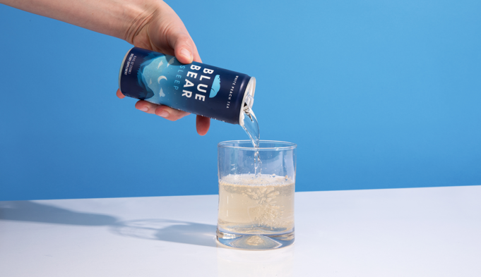I Tried the Blue Bear Functional Drink for Better Sleep