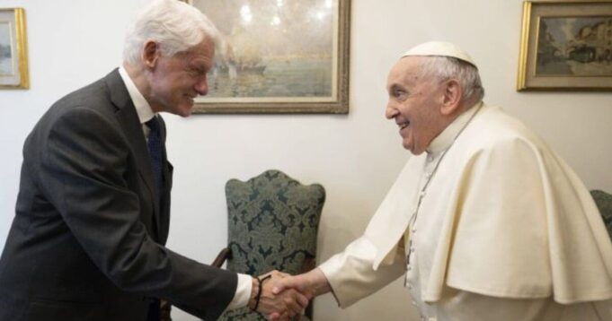 Globalist Pope Francis Joins Forces with the Clintons, Yellen, Whitmer, Newsom, and Others for Global Initiative 2023 | The Gateway Pundit