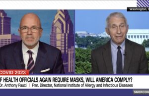 Fauci Admits to Lack of COVID Mask Evidence at Population Level But Still Pushes to Wear Them Anyway (VIDEO) | The Gateway Pundit